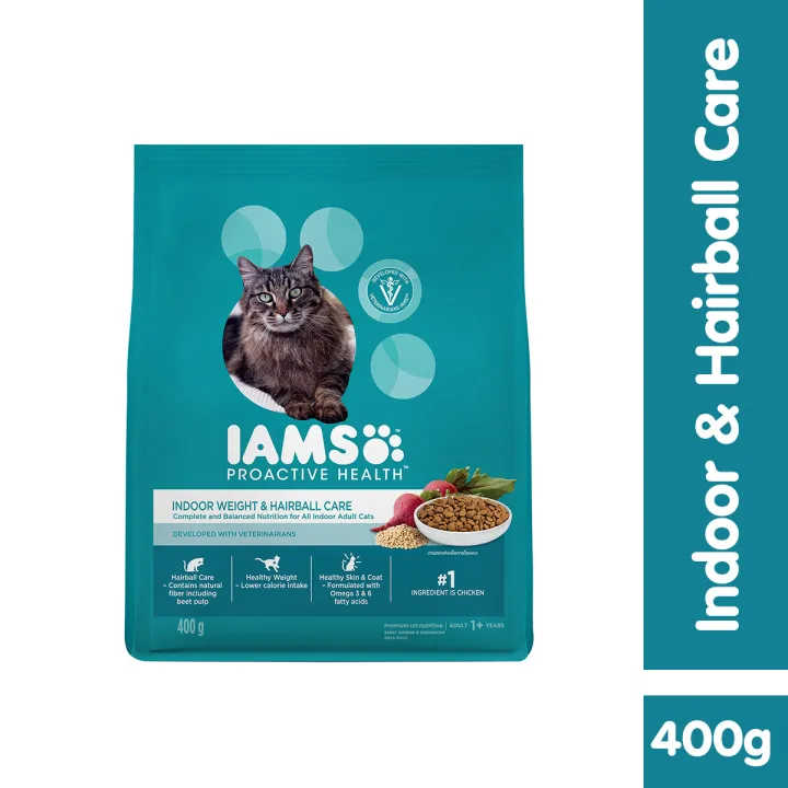 IAMS Proactive Health Premium Cat Dry Food for Indoor Weight and