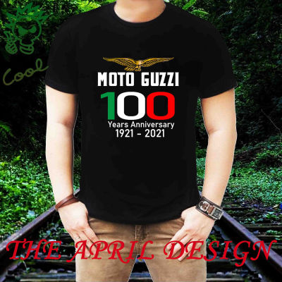 New Tshirt Moto Guzzi Motorcycle 100Th Anniversary Biker Many Colors
