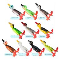 【cw】 1Pcs Propeller Fishing Ducking Frog Eyes Day Baits Bass Artificial Bait Duckling Carp ！