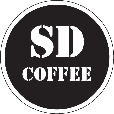 SD COFFEE สติ๊กเกอร์แก้วกาแฟ