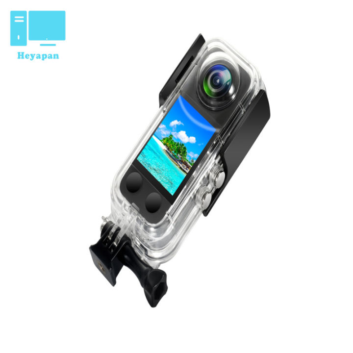 กล้องดำน้ำโต้คลื่นซองกันน้ำ40ม-ฝาครอบป้องกันอุปกรณ์เสริมที่ใช้ได้กับกล้องแอคชั่นแคมเมรา-insta360-x3