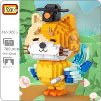 LOZ 9285 Animal World Cat Parrot Bird Monster Official Pet Doll DIY Mini Diamond Blocks Bricks Building Toy for Children no Box