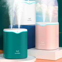 Air Humidifier 2000ML เครื่องพ่นไอน้ำ เครื่องพ่นอโรม่า เครื่องเพิ่มความชื้นในอากาศ เครื่องฟอกอากาศ แบบพกพา เครื่องทำความชื้น เครื่องพ่นน้ำมันหอมระเหย USB LED