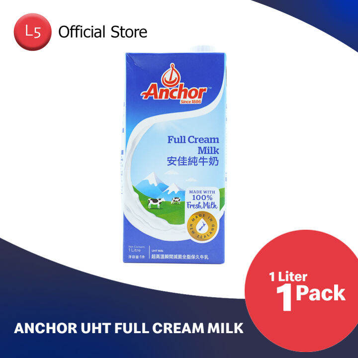 Anchor Full Cream Milk 1L Lazada PH
