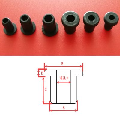 5mm-28mm Black/White Round Hollow Silicone Rubber Grommet Hole Plug Seal Ring Dust Plug Cover Cable Holder Protector Gas Stove Parts Accessories
