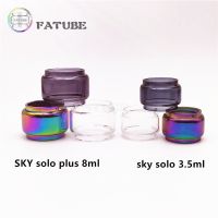 [HOT W] 5Pcs FATUBE Bubble Glass Cup สำหรับ Sky Solo 3.5Ml /Sky Solo Plus 8Ml CUPS Classes