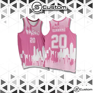 WASHINGTON WIZARDS BEAL PINK HG BASKETBALL JERSEY FULL SUBLIMATION FREE  CUSTOMIZE OF NAME AND NUMBER