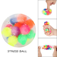 FUN 60ML Color Sensory Toy Office Stress Ball Pressure Ball Stress Reliever Toy 2PCS Slow Rising Stress Reliever Squishy Toys Set