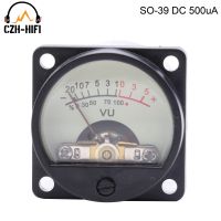 Hot Selling 1Pc Vintage Panel Meter Vu Ma Mv DC 100Ma 200Ma 100Mv 500Ua Ampere Meter For Audio Amplifier DIY Hifi