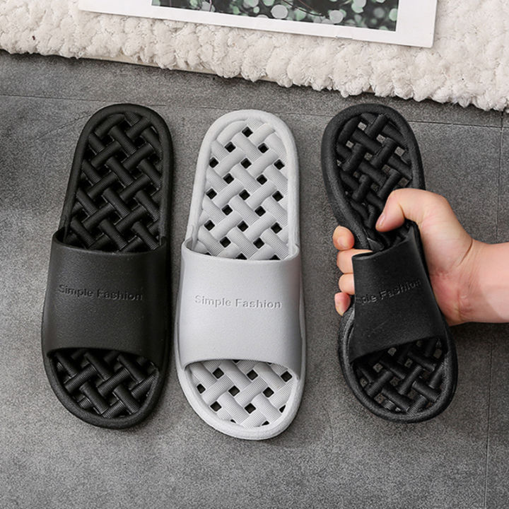 【YIDEA HONGKONG】Bath slippers, perforated sole, ultra-light, anti ...