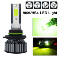 1ชิ้น100W 2000LM 9006/HB4เลมอนเขียวปลั๊กแอนด์เพลย์หลอดไฟหลอดไฟ LED Repcement