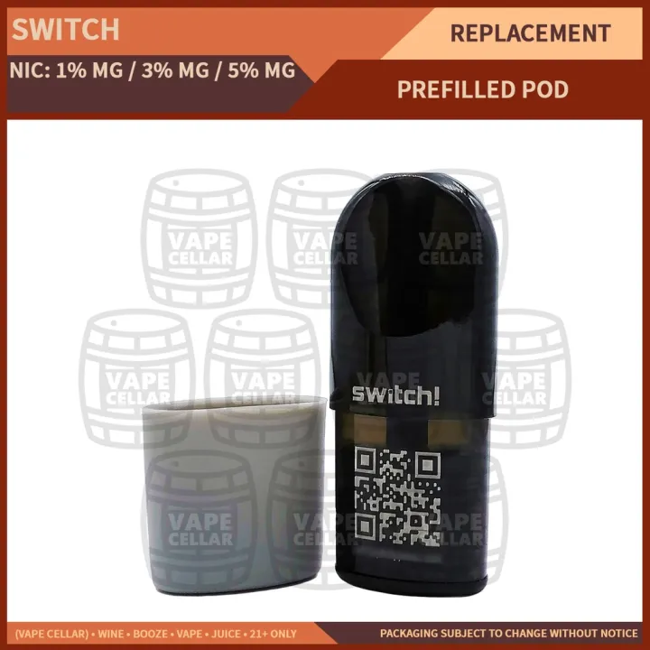 Switch Flavors Repement Pod RELX Infinity Essential Compatible (1, 3