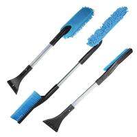 Snow Brush Kit 3 in 1 Ice Scraper Brush Remover Portable Multifunctional Car Snow Plough Shovel Kit for Snow Removal Backyard Truck proficient