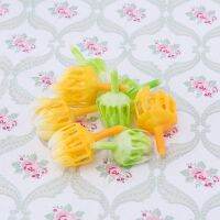 【CC】 20pcs Artificial Plastic Stamens Pistil Lily/Lotus Flowers Bouquet Floral Making Accessory