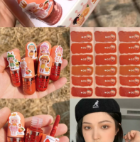 ⚡FLASH SALE⚡♡พร้อมส่ง Kiss Beauty No.70042-03 Sweet Lip Gloss 3 ml.เนื้อแมท ขนาดเล็ก พกพาง่าย (24pcs in a box)