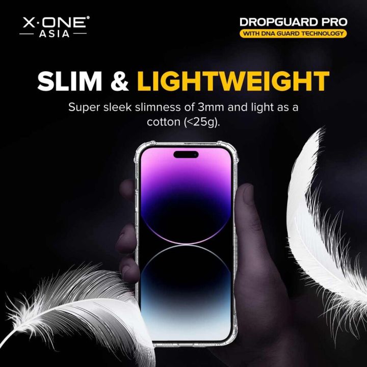 x-one-dropguard-pro-เคสสำหรับ-iphone-14-series-แถมฟรี-กระจกนิรภัย