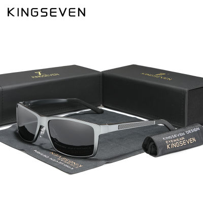 KINGSEVEN 2020 Mens Sunglasses Aluminum Magnesium Polarized Driving Mirror Eyewear For MenWomen UV400 Oculos