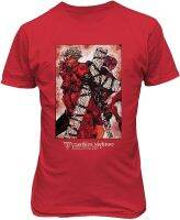 RIVEBELLA New Graphic Anime Manga Trigun Novelty Tee Nightow Mens T-Shirt (Red, 2XL)