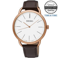 Time&amp;Time SEIKO นาฬิกาข้อมือผู้ชาย สายหนัง รุ่น SUR234P1 ใหม่ แท้100% ประกันศูนย์ไซโกประเทศไทย