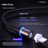 【 Cw】5A สายแม่เหล็ก Type-C ไมโคร Usb เร็วสุดชาร์จสายเคเบิลข้อมูลสำหรับ หัวเว่ย Samsuang Xiaomi ชาร์จแม่เหล็กชาร์จลวด