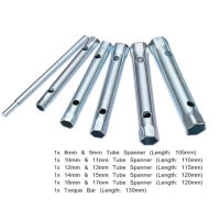 6PC 8-17Mm เมตริก Tubular กล่องประแจชุดเหล็กคาร์บอนทนทาน DIY ซ็อกเก็ตประแจสำหรับซ่อม Hand Part เครื่องมือ Accessories