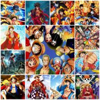 Anime Diamond Embroidery Teen Room Wall Decoration Cross Stitch Kits Japanese Manga Luffy Child Diamond Painting Beads