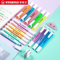 1ชิ้น Stabilo 275 Stylo เน้นข้อความสีสำนักงานเครื่องหมายบัญชีนักเรียนบันทึกความปลอดภัยการคุ้มครองสิ่งแวดล้อม Kawaii เครื่องเขียน