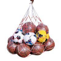 1pcs 10 Balls Carry Net Bag outdoor sporting Soccer Net Portable Sports Equipment Basketball Volleyball ball net bag