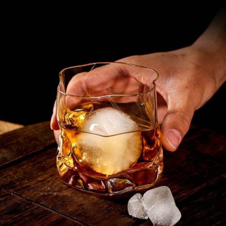 whisky-glass-with-ice-ball-mold-bar-japanese-old-fashioned-wine-glassware-crystal-whiskey-tumbler-vodka-cup-gifts-dropshipping