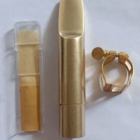 Handmade Bare Copper Professional Saxophone Metal Mouthpiece Soprano/Tenor/Alto Saxophone Mouthpiece Instrument Essories