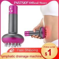 Lymphatic Drainage Machine Meridian Massage Brush Microcurrent Anti Cellulite Guasha Physiotherapy Apparatus Beauty Health