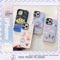 Cartoon Star Series Silicone Flannel CASETiFY Phone Case compatible for iPhone 14 13 12 11 Pro Max X XS MAX XR Case Shockproof Protective Soft Cover