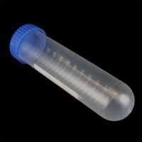 JYYP-50ml Screw Cap Round Bottom Centrifuge Tube Plastic Test Tubes With Scale Laboratory Ample Vial Container Lab Supplies 10pcs