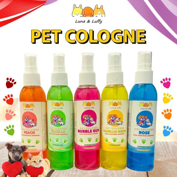 Pet Colognes with Moisturizer Spray Fur Babies Odor Eliminator for Cat