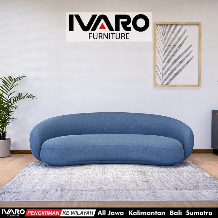 Sofa Seater / Kursi Minimalis / Sofa Ruang Tamu BILLOW IVARO | Lazada ...