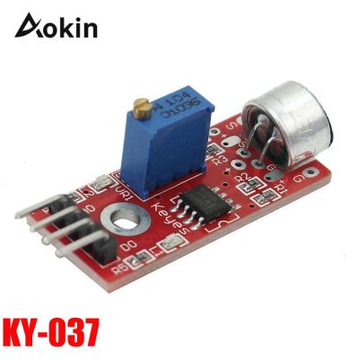 Ky-037 4pin เสียง/เสียง/Detection Sensor เครื่องส่งสัญญาณไมโครโฟนสมาร์ทสำหรับ Arduino Diy Kit