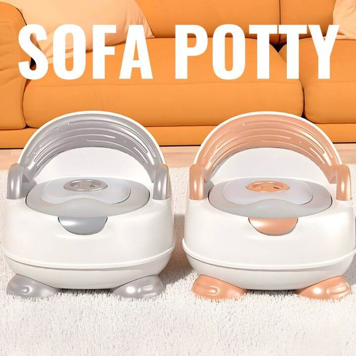 BYJ Sofa Potty Baby Toilet Potty Trainer with Foam with Free Brush
