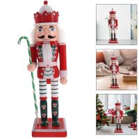 【LZ】✐✢♚  Madeira Do Natal Quebra-Nozes Figura Natal Decoração De Natal Soldado Quebra-Nozes Estátua Mesa Centerpiece Ornamentos Estatueta Decorações De Festa