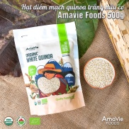 Hạt diêm mạch trắng  Quinoa  hữu cơ Amavie Foods 500g