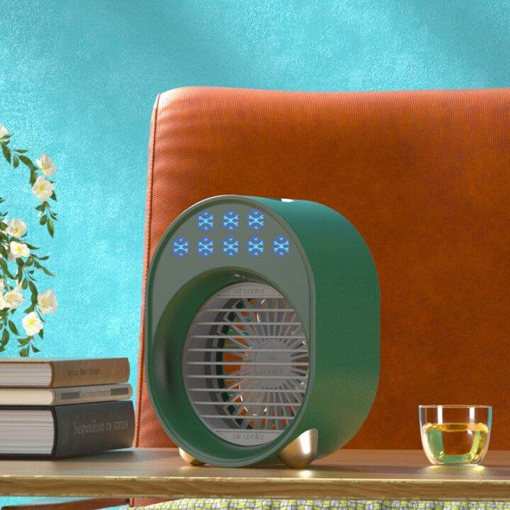 Air Cooler Portable Air Conditioner Mini Air Conditioning Fan Light