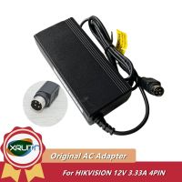 Genuine For HIKVISION Video Recorder Power Supply 12V 3.33A 40W 4PIN CWT AC Adapter Adaptor KPL-040F-VI KPL-040F Charger