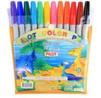 PILOT ปากกาเมจิก ปากกา หัวแหลม 12 สี