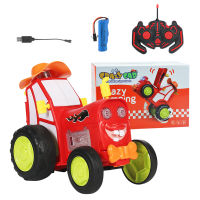 Swing Stunt Dancing Car รีโมทคอนลไร้สายกระโดด RC รถของเล่น Bounce Car Racing Vehicle Gift For Boys Girls Children