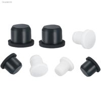 ☋◙☃ Black Rubber Hole Caps 2.7-10.mm High Temperature Resistance T Type Silicone Seal Hole Plugs Dust-proof