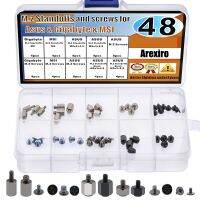 【CC】❃☒✹  48pcs M.2 Standoffs and Screws for Asus Gigabyte Motherboards