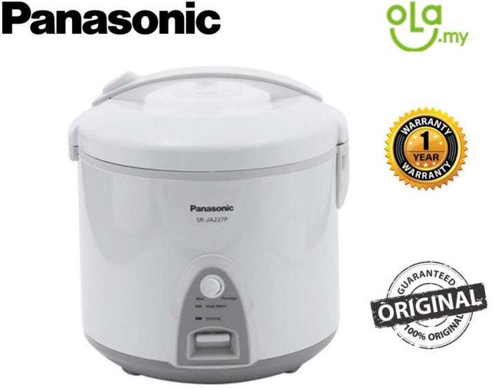 Panasonic Rice Cooker SRJA227P (2.2L) Rice + Porridge Lazada