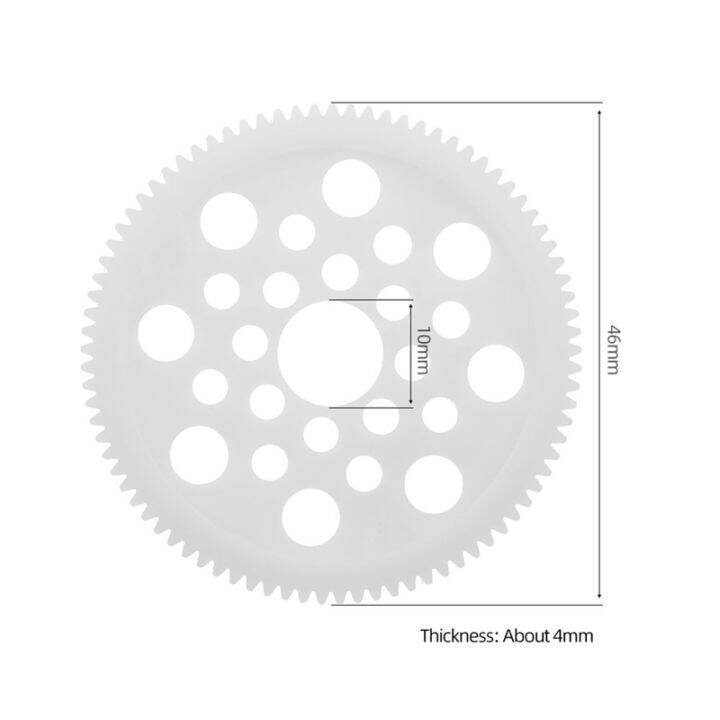 for-1-10-car-model-parts-accessories-sakura-flat-sports-car-gear-motor-gear-85t-48dp