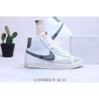 Blazr- Mid 77 V-N-T-G- SUEDE Men Women Sneakers Fashis Skateboard Shoes สีขาว