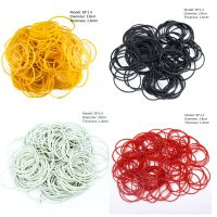 100Pcs Rubber Bands,Elastic Bands,Office Rubber Ring Strong Stretchable for Home School Office Organizer Supplies 38x1.4mm