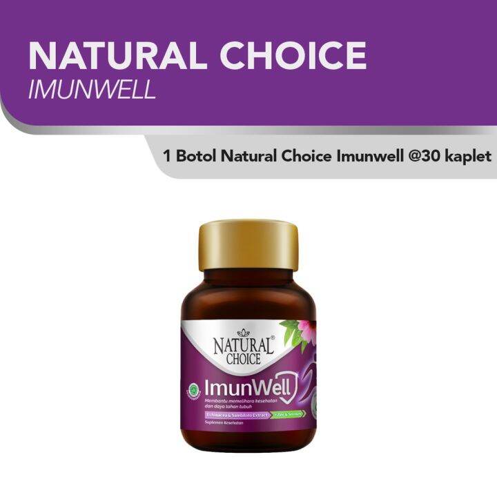 Natural Choice Imunwell Botol [30 Kaplet] Lazada Indonesia